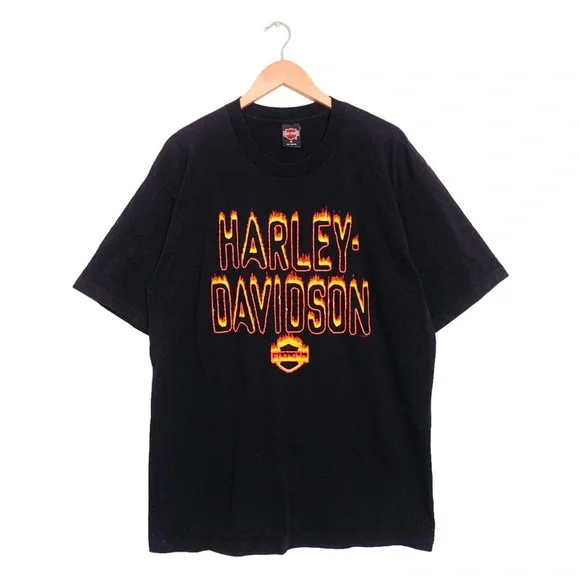 Harley-Davidson | Shirts | Harley Davidson Vintage 9s Flame